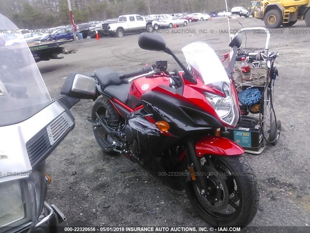 JYARJ18E5FA014131 - 2015 YAMAHA FZ6 R RED photo 1