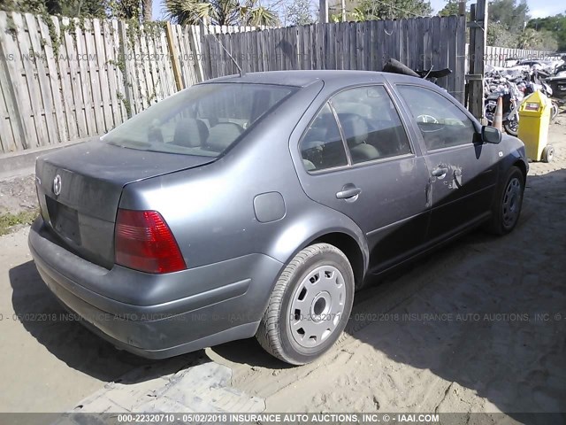 3VWRK69M63M088738 - 2003 VOLKSWAGEN JETTA GL GRAY photo 4