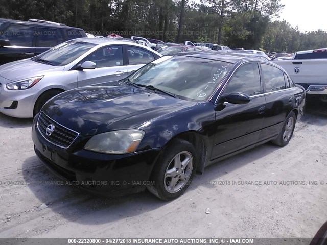 1N4AL11D66C152316 - 2006 NISSAN ALTIMA S/SL BLACK photo 2