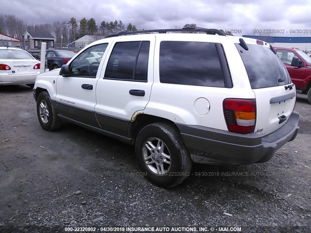 1J4GW48S34C413829 - 2004 JEEP GRAND CHEROKEE LAREDO/COLUMBIA/FREEDOM 白色 照片 3