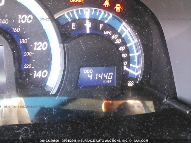 4T1BD1FK9DU081277 - 2013 TOYOTA CAMRY HYBRID/LE/XLE 灰色 照片 7