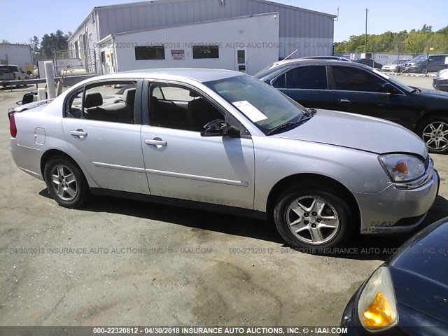 1G1ZT52895F298799 - 2005 CHEVROLET MALIBU LS SILVER photo 1