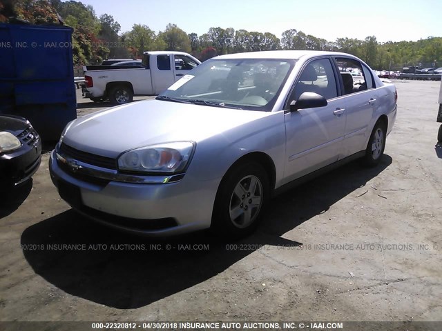 1G1ZT52895F298799 - 2005 CHEVROLET MALIBU LS SILVER photo 2