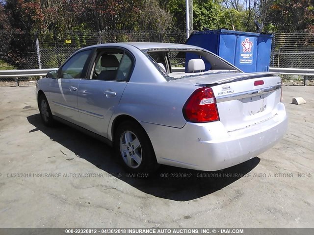 1G1ZT52895F298799 - 2005 CHEVROLET MALIBU LS SILVER photo 3