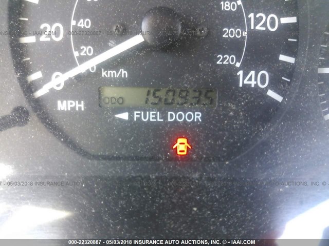 4T1BG22K01U763768 - 2001 TOYOTA CAMRY CE/LE/XLE 红色 照片 7