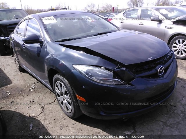 1YVHZ8BH2C5M21388 - 2012 MAZDA 6 I GRAY photo 1