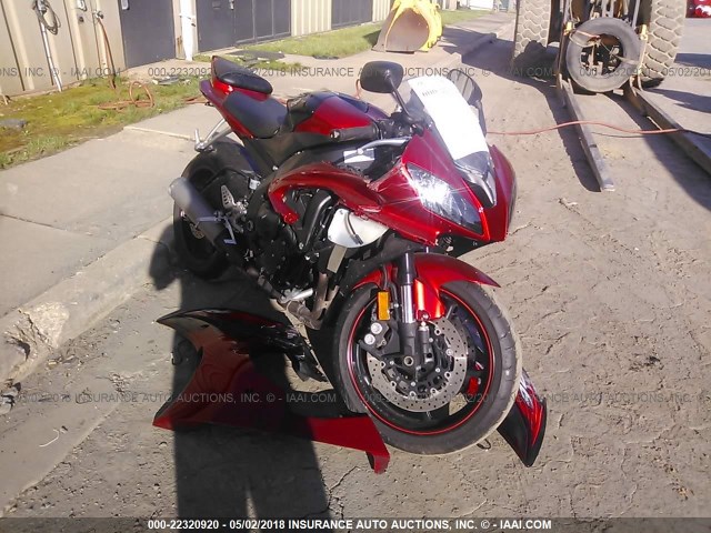 JYARJ16E5BA022436 - 2011 YAMAHA YZFR6 RED photo 1