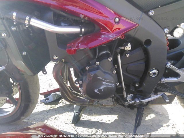 JYARJ16E5BA022436 - 2011 YAMAHA YZFR6 RED photo 9