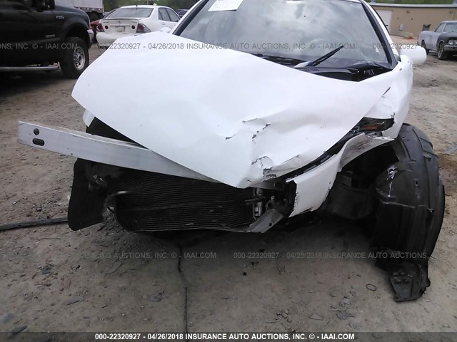 2HGFA1F9XAH546984 - 2010 HONDA CIVIC EXL WHITE photo 6