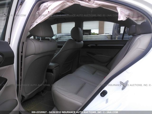 2HGFA1F9XAH546984 - 2010 HONDA CIVIC EXL 白色 照片 8