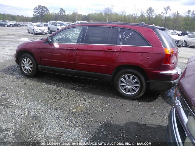 2A8GM68X67R216760 - 2007 CHRYSLER PACIFICA TOURING RED photo 3