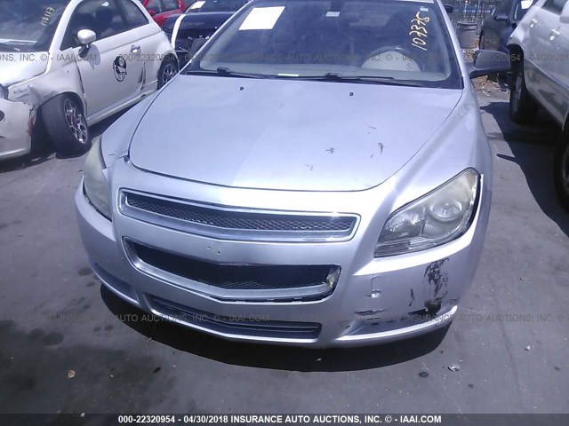 1G1ZA5E04AF107375 - 2010 CHEVROLET MALIBU LS 银色 照片 6
