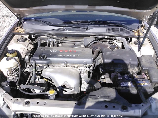 4T1BE32K56U702161 - 2006 TOYOTA CAMRY LE/XLE/SE ბეჟი ფოტო 10