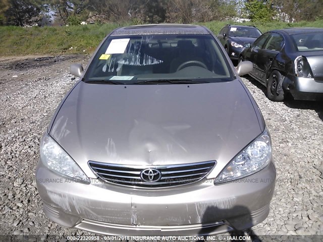 4T1BE32K56U702161 - 2006 TOYOTA CAMRY LE/XLE/SE ბეჟი ფოტო 6