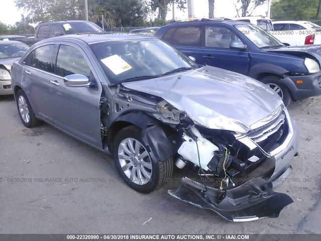 1C3CCBCG4DN575109 - 2013 CHRYSLER 200 LIMITED SILVER photo 1
