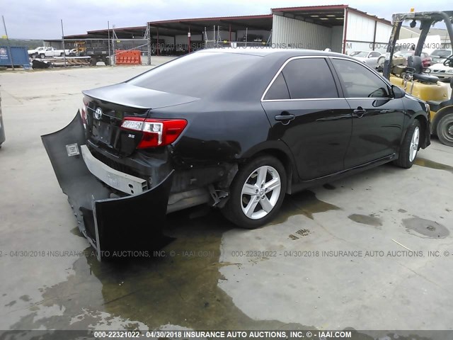 4T1BF1FK0EU743145 - 2014 TOYOTA CAMRY L/SE/LE/XLE Mavi foto 4