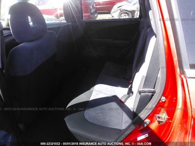 JA4LX41F54U027836 - 2004 MITSUBISHI OUTLANDER XLS RED photo 8