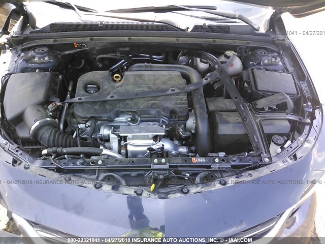 1G1ZB5ST6GF348830 - 2016 CHEVROLET MALIBU LS მუქი ლურჯი ფოტო 10