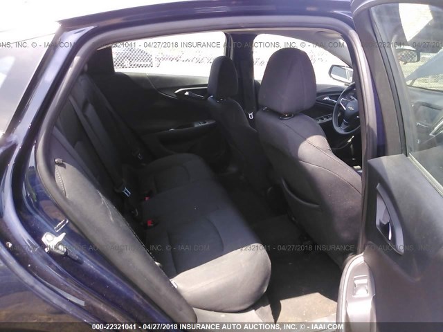 1G1ZB5ST6GF348830 - 2016 CHEVROLET MALIBU LS მუქი ლურჯი ფოტო 8