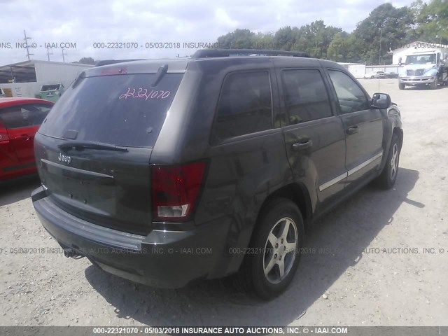 1J4GS48K86C265093 - 2006 JEEP GRAND CHEROKEE LAREDO/COLUMBIA/FREEDOM GRAY photo 4