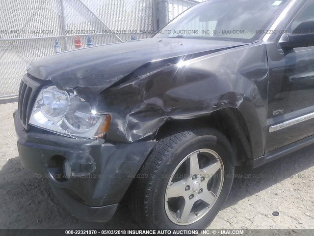 1J4GS48K86C265093 - 2006 JEEP GRAND CHEROKEE LAREDO/COLUMBIA/FREEDOM 灰色 照片 6