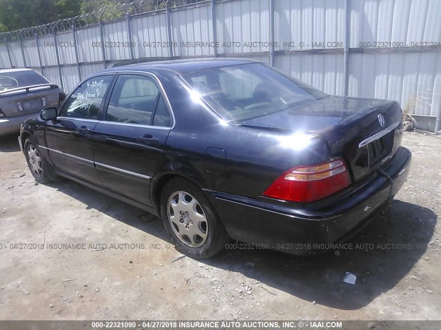 JH4KA9659XC012006 - 1999 ACURA 3.5RL BLACK photo 3