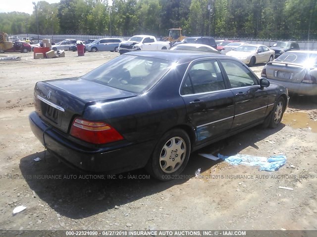 JH4KA9659XC012006 - 1999 ACURA 3.5RL BLACK photo 4