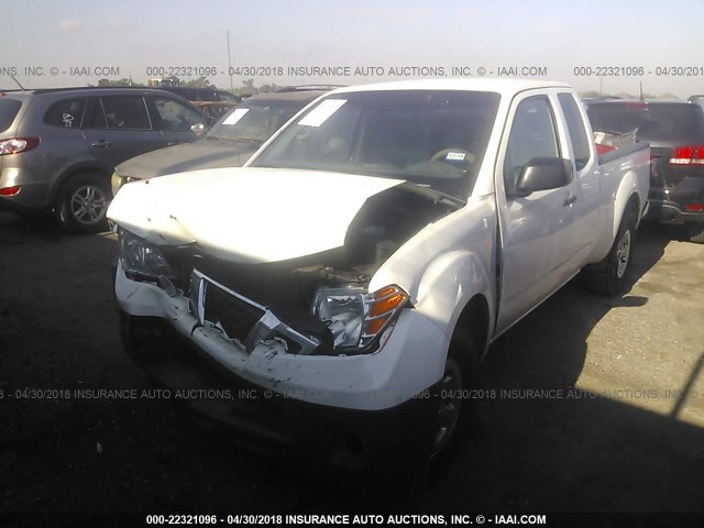 1N6BD0CT4DN752230 - 2013 NISSAN FRONTIER S/SV WHITE photo 2