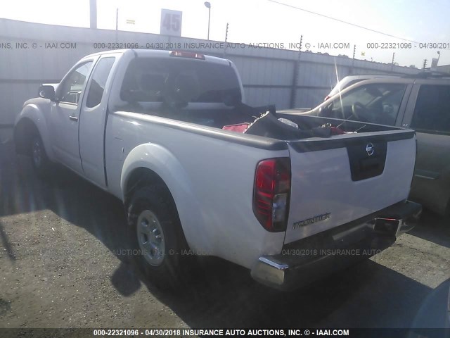 1N6BD0CT4DN752230 - 2013 NISSAN FRONTIER S/SV WHITE photo 3