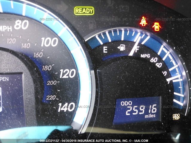 4T1BD1FK6EU113667 - 2014 TOYOTA CAMRY HYBRID/LE/XLE 金色 照片 7