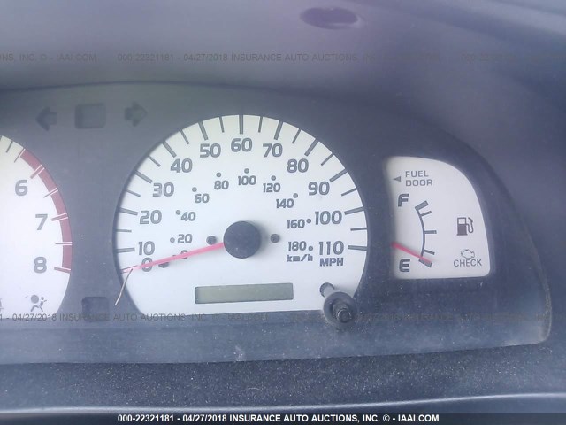 5TESM92NX1Z789303 - 2001 TOYOTA TACOMA XTRACAB PRERUNNER შავი ფოტო 7