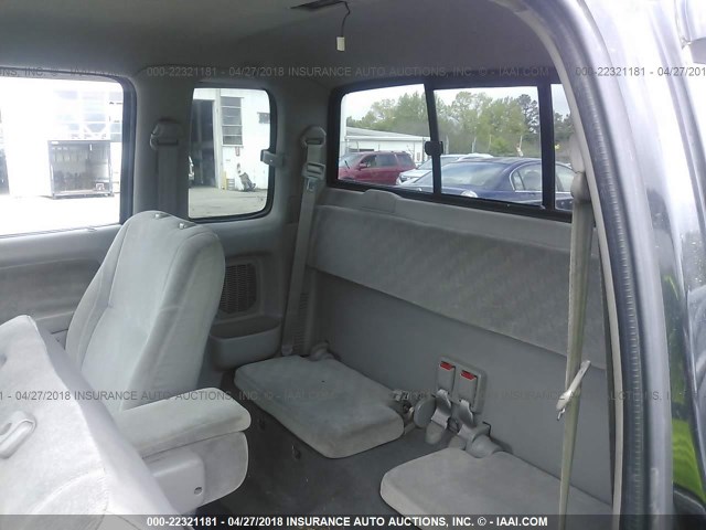 5TESM92NX1Z789303 - 2001 TOYOTA TACOMA XTRACAB PRERUNNER შავი ფოტო 8