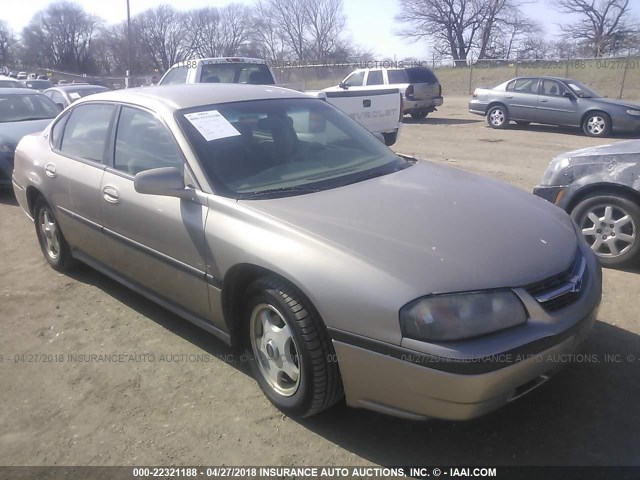 2G1WF52E039338807 - 2003 CHEVROLET IMPALA 金色 照片 1