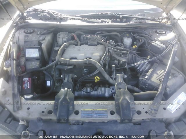 2G1WF52E039338807 - 2003 CHEVROLET IMPALA 金色 照片 10