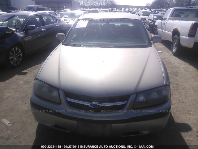 2G1WF52E039338807 - 2003 CHEVROLET IMPALA 金色 照片 6