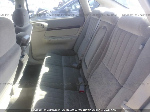 2G1WF52E039338807 - 2003 CHEVROLET IMPALA 金色 照片 8