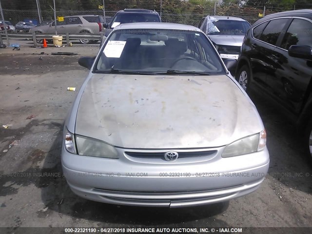 1NXBR12E6XZ275481 - 1999 TOYOTA COROLLA VE/CE/LE 银色 照片 6
