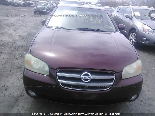 JN1DA31DX3T509200 - 2003 NISSAN MAXIMA GLE/GXE/SE MAROON photo 6