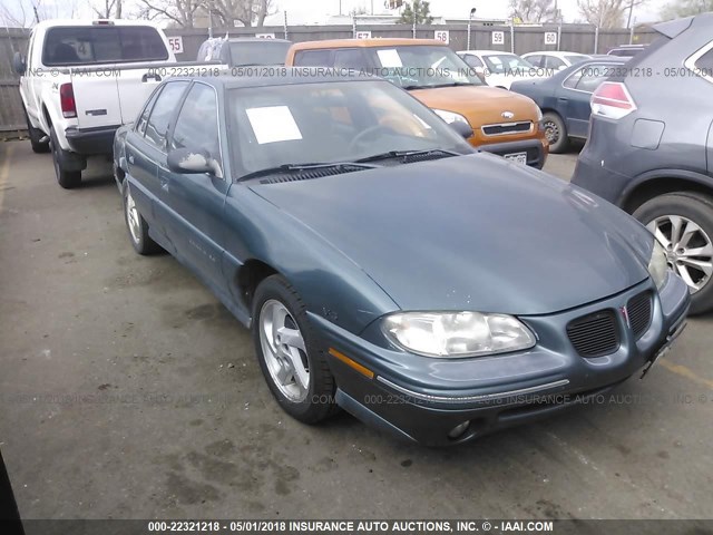 1G2NE52M0WC739966 - 1998 PONTIAC GRAND AM SE BLUE photo 1