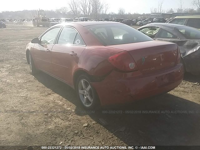 1G2ZG558664207318 - 2006 PONTIAC G6 SE1 RED photo 3