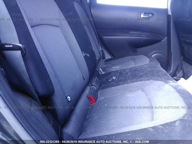 JN8AS58T68W012693 - 2008 NISSAN ROGUE S/SL BLACK photo 8