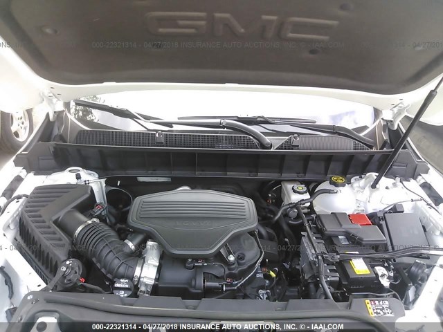 1GKKNMLSXJZ207382 - 2018 GMC ACADIA SLT-1 Biały zdjęcie 10