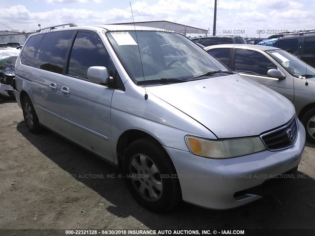 5FNRL18973B009825 - 2003 HONDA ODYSSEY EXL ვერცხლისფერი ფოტო 1