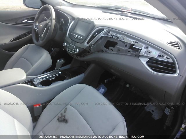 1G1ZB5ST9GF195859 - 2016 CHEVROLET MALIBU LS მუქწითელი ფოტო 5