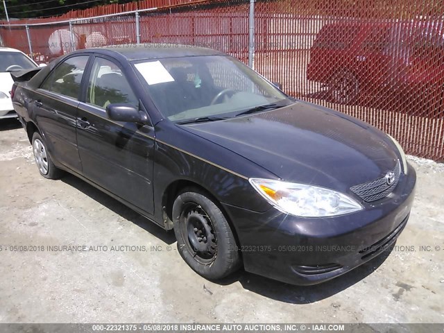 4T1BE32KX3U762335 - 2003 TOYOTA CAMRY LE/XLE/SE იასამნისფერი ფოტო 1