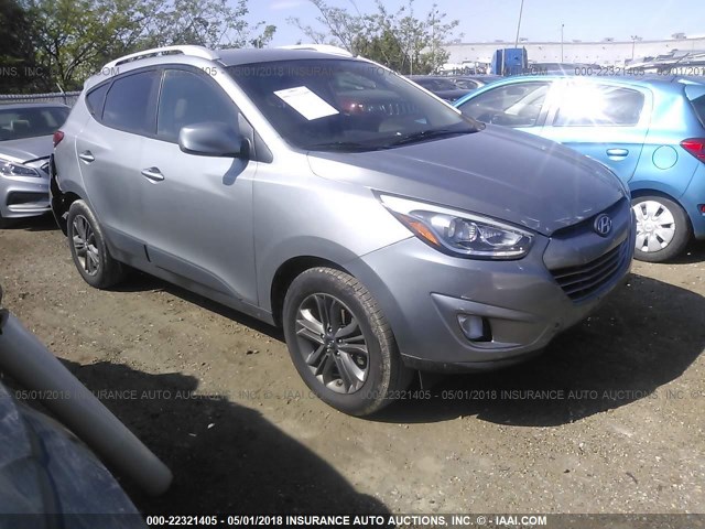 KM8JU3AG4EU839649 - 2014 HYUNDAI Tucson GLS/LIMITED/SE GRAY photo 1