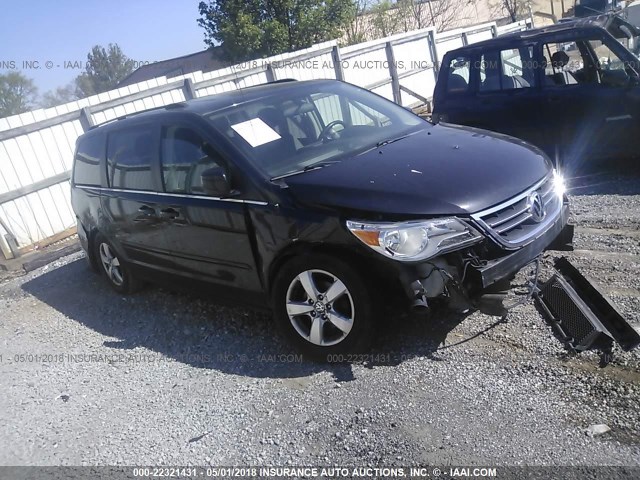 2V8HW34109R586034 - 2009 VOLKSWAGEN ROUTAN SE BLACK photo 1