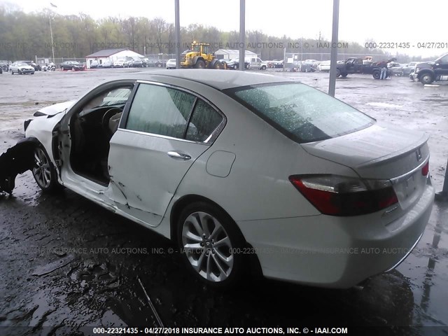 1HGCR2F5XDA086176 - 2013 HONDA ACCORD SPORT WHITE photo 3