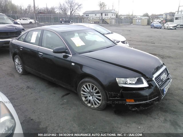 WAUDH74F16N125566 - 2006 AUDI A6 3.2 QUATTRO BLACK photo 1