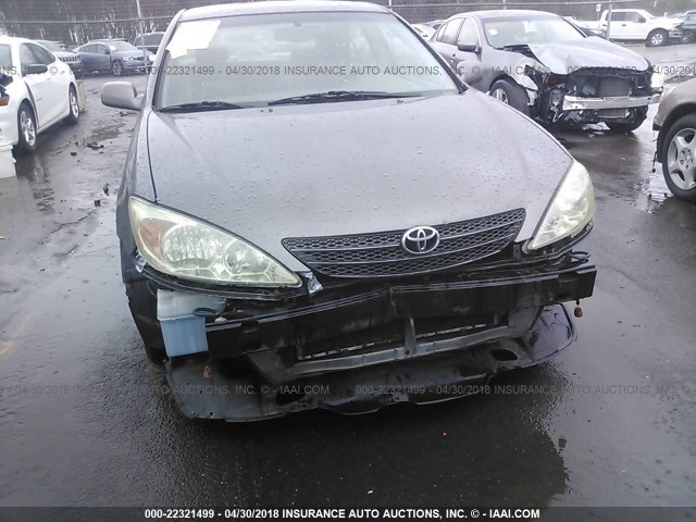 4T1BE32KX4U925731 - 2004 TOYOTA CAMRY LE/XLE/SE ნაცრისფერი ფოტო 6
